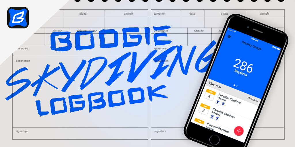 Boogie Skydiving Logbook